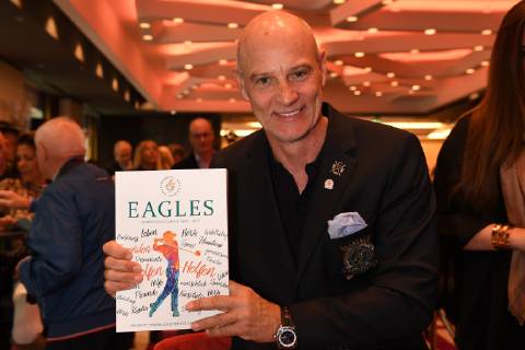 Simon Licht Eagles Magazinpräsentation 2019 Charityveranstaltung Golfmagazin Eagles Charity Golfclub München 14. April 2019
