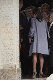 23-04-2019 Alcala Queen Letizia and King Felipe during the ‘’Miguel de Cervantes’’ 2018 literature prize to Uruguayan poet Ida Vitale in Lengua Castellana at the university of Alcala de Henares. The Cervantes Award, worth at 125,000 euro cash prize, is the most important prize to literature in spanish and the awarding ceremony is held each 23 April to mark Miguel de Cervantes death date No Spain Copyright: xPPE THORTONx