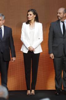The queen Letizia Ortiz attend the delivery of awards of childrens literature Barco de Vapor y Gran Angular Photo Jose Cuesta 261 Cordon Press Cordon Press Press JosexCuesta