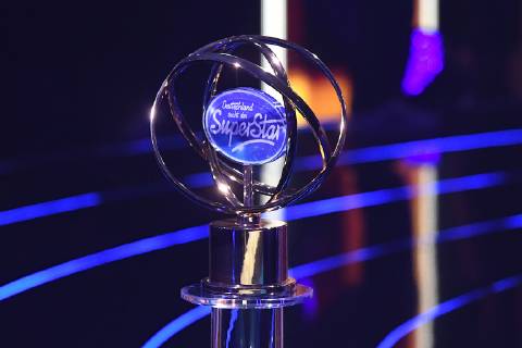 Deutschland sucht den Superstar Finale am 27.04.2019 in den MMC Studios in Köln Der DSDS-Siegerpokal