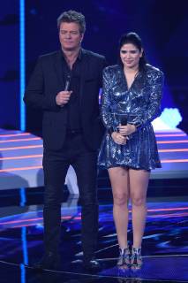 Deutschland sucht den Superstar Finale am 27.04.2019 in den MMC Studios in Köln Oliiver Geissen und Joana Kesenci