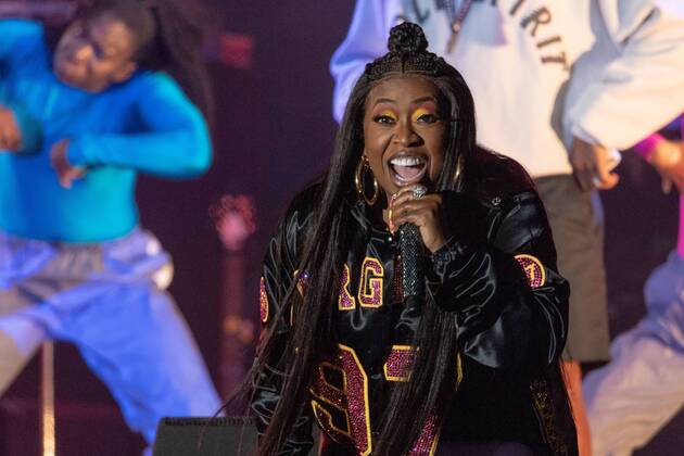 April 27, 2019 - Virginia Beach, Virginia, U.S - MISSY ELLIOTT during the inaugural Something In The Water Music Festival in Virginia Beach, Virginia Virginia Beach U.S. - ZUMAs135 20190427_zap_s135_208 Copyright: xDanielxDeSloverx