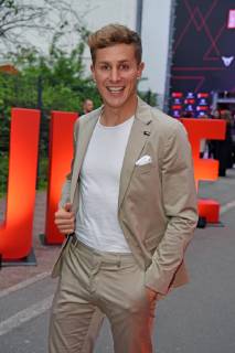 Lukas Sauer beim BUNTE New Faces Award Film im Umspannwerk in Berlin am 02.05.2019