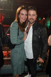 Felix von Jascheroff mit Ehefrau Bianca Bos - von Jascheroff beim BUNTE New Faces Award Film im Umspannwerk in Berlin am 02.05.2019