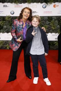 Caroline Link und Julius Weckauf bei der Verleihung des Deutschen Filmpreises 2019 in der Messe Berlin. Berlin, 03.05.2019