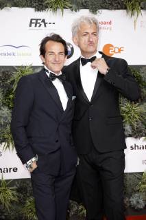 Hans-Werner Meyer und Dominic Raacke bei der Verleihung des Deutschen Filmpreises 2019 in der Messe Berlin. Berlin, 03.05.2019