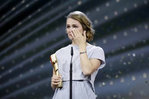 Luise Heyer bei der Verleihung des Deutschen Filmpreises 2019 in der Messe Berlin. Berlin, 03.05.2019