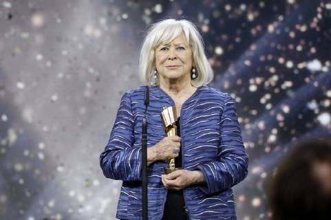 Margarethe von Trotta bei der Verleihung des Deutschen Filmpreises 2019 in der Messe Berlin. Berlin, 03.05.2019