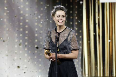 Susanne Wolff bei der Verleihung des Deutschen Filmpreises 2019 in der Messe Berlin. Berlin, 03.05.2019