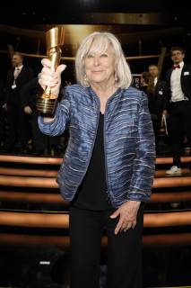 Margarethe von Trotta bei der Verleihung des Deutschen Filmpreises 2019 in der Messe Berlin. Berlin, 03.05.2019