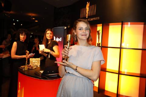 Luise Heyer bei der Aftershow Party des Deutschen Filmpreises 2019 im Palais am Funkturm in der Messe Berlin. Berlin, 03.05.2019