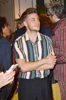 Jannik Schümann bei der Verleihung des GQ Care Award 2019 in der 20° Restobar. Düsseldorf, 08.05.2019
