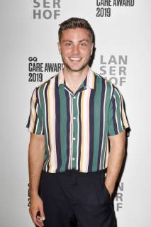 Jannik Schümann bei der Verleihung des GQ Care Award 2019 in der 20° Restobar. Düsseldorf, 08.05.2019
