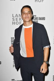 Kostja Ullmann bei der Verleihung des GQ Care Award 2019 in der 20° Restobar. Düsseldorf, 08.05.2019