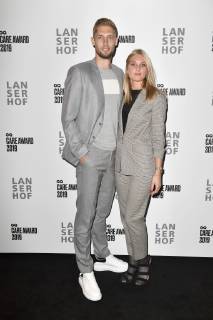 Lasse Sobiech mit Freundin Nina bei der Verleihung des GQ Care Award 2019 in der 20Â° Restobar. Düsseldorf, 08.05.2019
