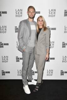 Lasse Sobiech mit Freundin Nina bei der Verleihung des GQ Care Award 2019 in der 20° Restobar. Düsseldorf, 08.05.2019