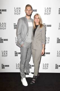 Lasse Sobiech mit Freundin Nina bei der Verleihung des GQ Care Award 2019 in der 20° Restobar. Düsseldorf, 08.05.2019