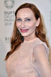 Andrea Sawatzki bei der 27. Verleihung des Deutschen Parfumpreises Duftstars 2019 auf der Rheinterrasse Düsseldorf. Düsseldorf, 09.05.2019