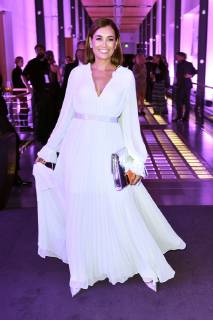 Jana Ina Zarrella bei der 27. Verleihung des Deutschen Parfumpreises Duftstars 2019 auf der Rheinterrasse Düsseldorf. Düsseldorf, 09.05.2019