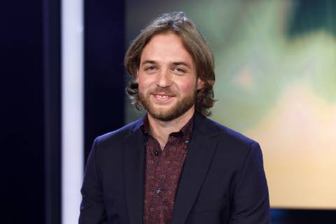 Karl Kürten, Preisträger in der Kategorie Kamera Kurzfilm für I grew a Statue , bei der Verleihung des 29. Deutscher Kamerapreises im Theater im Tanzbrunnen. Köln, 10.05.2019