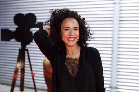 Dunja Dogmani bei der Verleihung des 29. Deutscher Kamerapreises im Theater im Tanzbrunnen. Köln, 10.05.2019
