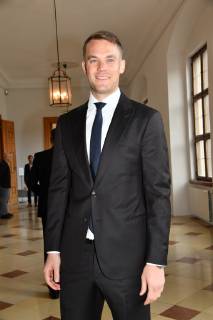 Manuel Neuer Verleihung der Sozialmedaille Bayerische Staatsmedaille für soziale Verdienste Max-Joseph-Saal Residenz München 13. Mai 2019