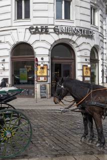 Cafe Klimt im ehemaligen Cafe Griensteidl am Michaelerplatz in Wien