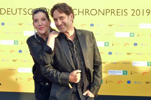 Deutscher Synchronpreis 2019 Katy Karrenbauer, Falk-Willy Wild Ankunft zur Verleihung des Deutschen Synchronpreises 2019 im TIP am Knazlermat in Berlin am 23.05.2019