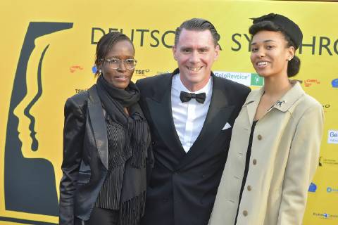 Deutscher Synchronpreis 2019 Joye Hermlin, Andrej Hermlin, Rachel Hermlin Ankunft zur Verleihung des Deutschen Synchronpreises 2019 im TIP am Knazlermat in Berlin am 23.05.2019