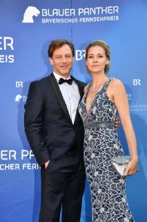 Hendrik Duryn und Jessica Ginkel Bayerische Fernsehpreis 2019 Verleihung des Bayerischen Fernsehpreis im Prinzregententheater München 23.Mai 2019