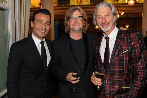 Erol Sander, Martin Krug, Rufus Beck, Bayerischer Fernsehpreis 2019 im Prinzregententheater in Muenchen am 25.05.2019