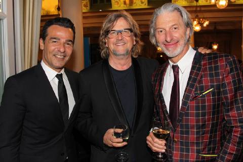 Erol Sander, Martin Krug, Rufus Beck, Bayerischer Fernsehpreis 2019 im Prinzregententheater in Muenchen am 25.05.2019
