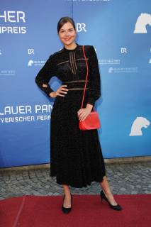Susan Hoecke, Bayerischer Fernsehpreis 2019 im Prinzregententheater in Muenchen am 25.05.2019