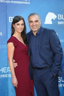 Aiman Abdallah mit Ehefrau Sabine, Bayerischer Fernsehpreis 2019 im Prinzregententheater in Muenchen am 25.05.2019