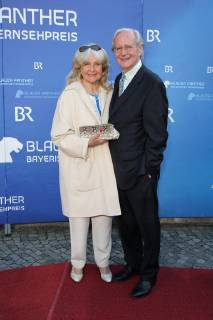 Wilfried Kraus mit Ehefrau Wera, Bayerischer Fernsehpreis 2019 im Prinzregententheater in Muenchen am 25.05.2019
