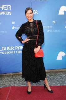 Susan Hoecke bei der Ankunft zur Verleihung vom Bayerischen Fernsehpreis am 24.05.2019 im Prinzregententheater in München Bayerischer Fernsehpreis 2019 in Muenchen
