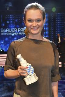 Natalie Spinell bei der Verleihung des 31. Bayerischen Fernsehpreises 2019 im Prinzregententheater. München, 24.05.2019