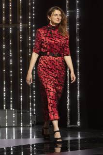 Alice Rohrwacher at the award ceremony during the 72nd Cannes Film Festival at the Palais des Festivals on May 25, 2019 in Cannes, France