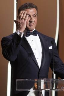 Sylvester Stallone at the award ceremony during the 72nd Cannes Film Festival at the Palais des Festivals on May 25, 2019 in Cannes, France