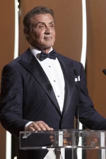 Sylvester Stallone at the award ceremony during the 72nd Cannes Film Festival at the Palais des Festivals on May 25, 2019 in Cannes, France