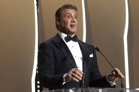 Sylvester Stallone at the award ceremony during the 72nd Cannes Film Festival at the Palais des Festivals on May 25, 2019 in Cannes, France