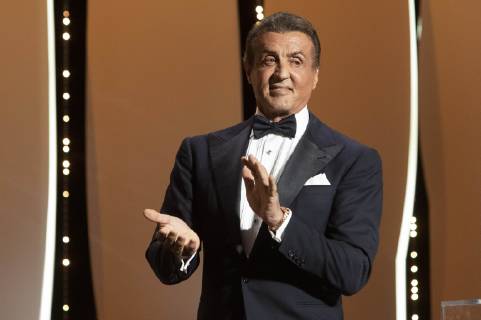 Sylvester Stallone at the award ceremony during the 72nd Cannes Film Festival at the Palais des Festivals on May 25, 2019 in Cannes, France