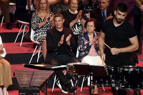 The singer Alejandro Sanz receives the gold medal of the city of Seville that names him as an adopted son, Thursday, May 30, 2019 Cordon Press