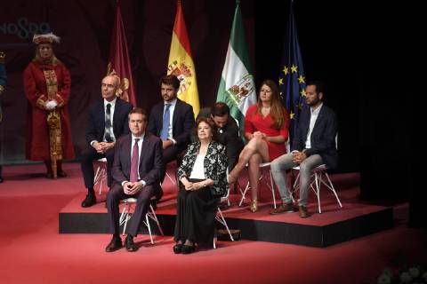 The singer Alejandro Sanz receives the gold medal of the city of Seville that names him as an adopted son, Thursday, May 30, 2019 Cordon Press