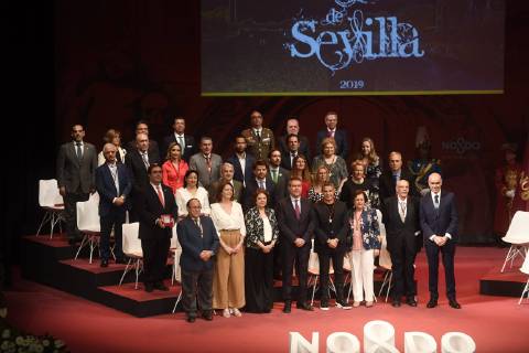 The singer Alejandro Sanz receives the gold medal of the city of Seville that names him as an adopted son, Thursday, May 30, 2019 Cordon Press