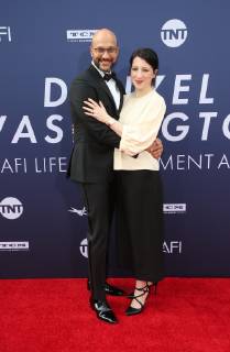 HOLLYWOOD, CA - JUNE 6: Keegan-Michael Key, Elisa Pugliese, at The American Film Institute s 47th Life Achievement Award Gala Tribute To Denzel Washington at the Dolby Theatre in Hollywood, California on June 6, 2019. Copyright: xFayexSadoux