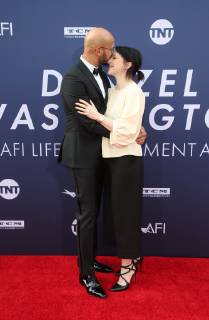 HOLLYWOOD, CA - JUNE 6: Keegan-Michael Key, Elisa Pugliese, at The American Film Institute s 47th Life Achievement Award Gala Tribute To Denzel Washington at the Dolby Theatre in Hollywood, California on June 6, 2019. Copyright: xFayexSadoux