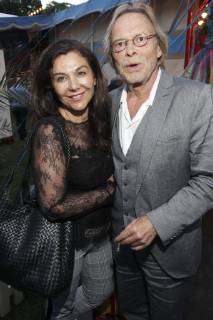 Volker Lechtenbrink mit Ehefrau Gül Ural-Aytekin bei der Premiere vom Circus Roncalli 2019 auf der Moorweide. Hamburg, 07.06.2019