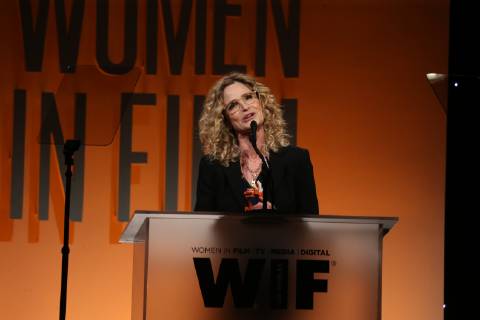 BEVERLY HILLS, CA - JUNE 12: Kyra Sedgwick at the 2019 Women In Film Annual Gala at the Beverly Hilton Hotel in Beverly Hills, California on June 12, 2019. Copyright: xFayexSadou MediaPunchx