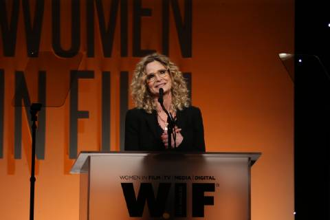 BEVERLY HILLS, CA - JUNE 12: Kyra Sedgwick at the 2019 Women In Film Annual Gala at the Beverly Hilton Hotel in Beverly Hills, California on June 12, 2019. Copyright: xFayexSadou MediaPunchx